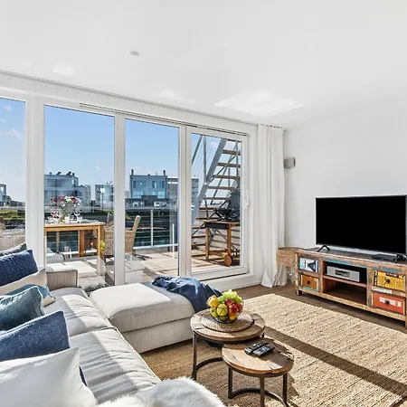 Treibholz: Meerblick, Dachterrasse, Bootsanleger, Badeleiter, Sauna Olpenitz Buitenkant foto