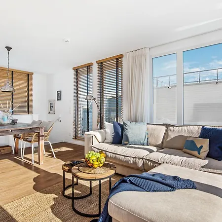Treibholz: Meerblick, Dachterrasse, Bootsanleger, Badeleiter, Sauna Olpenitz Buitenkant foto