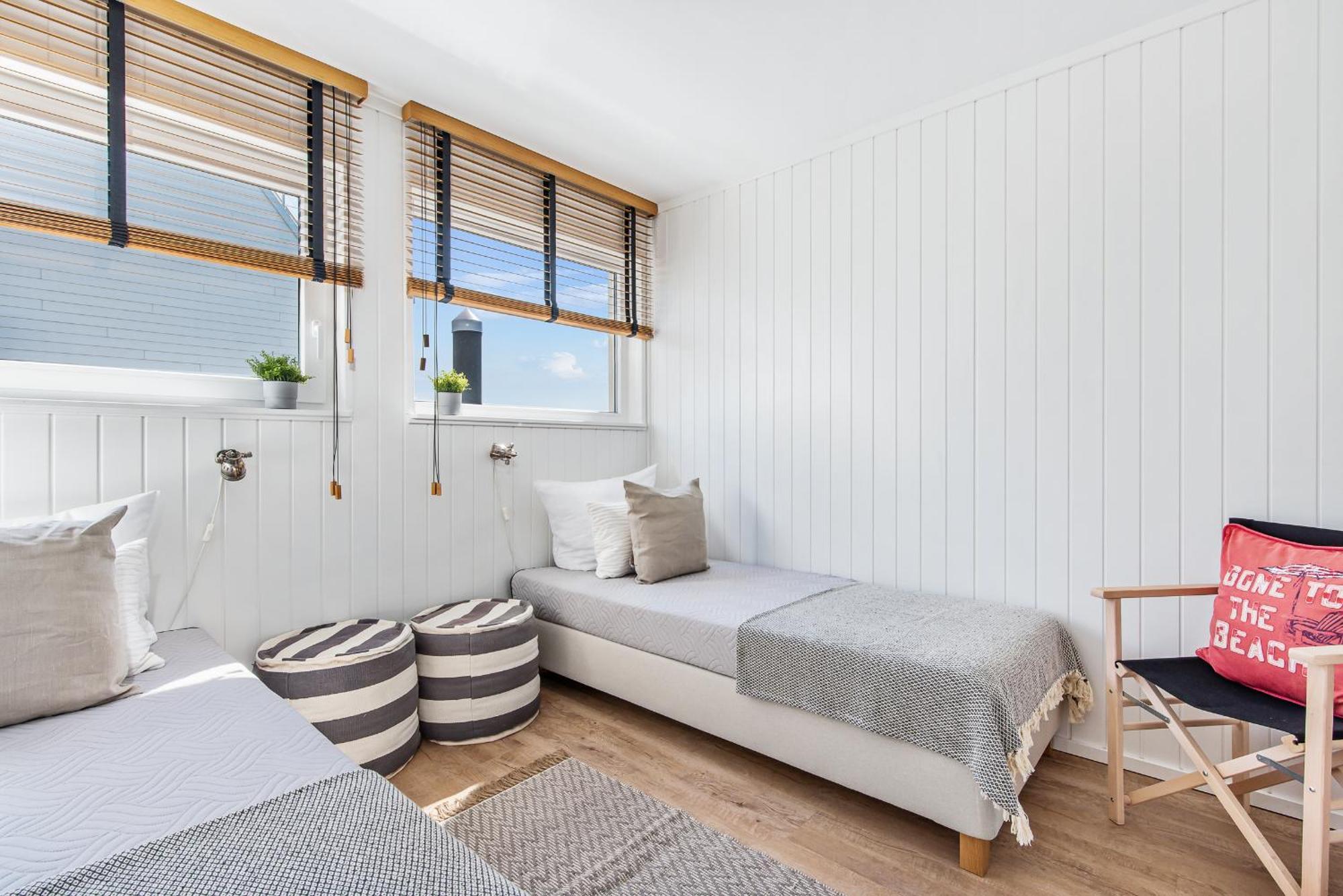 Treibholz: Meerblick, Dachterrasse, Bootsanleger, Badeleiter, Sauna